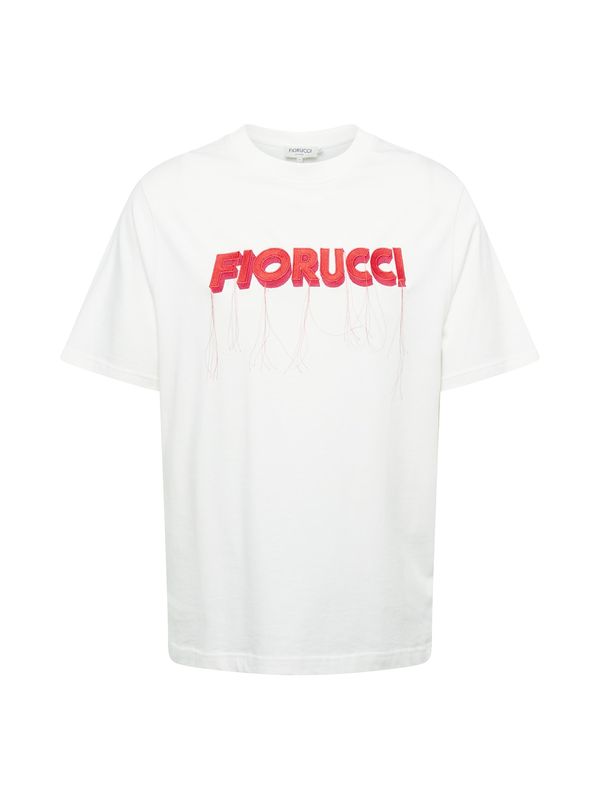 Fiorucci Fiorucci Тениска  карминено червено / светлочервено / бяло