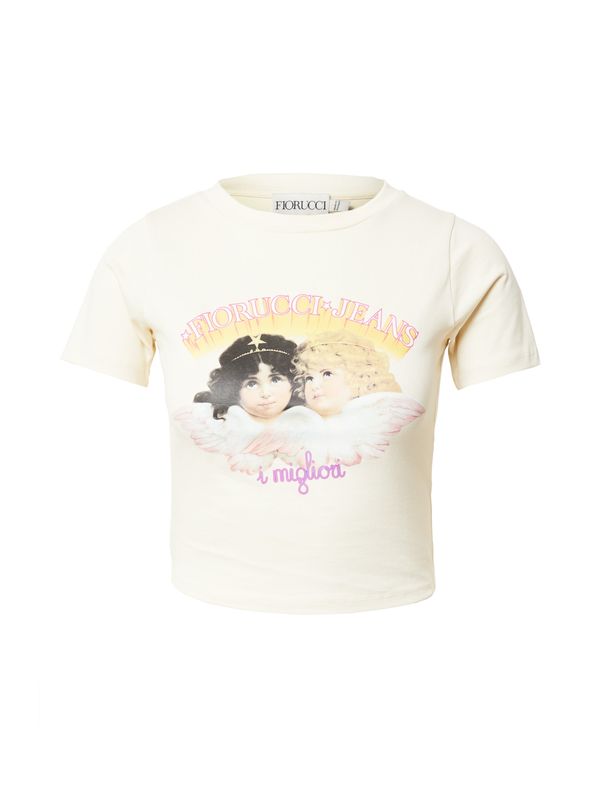 Fiorucci Fiorucci Тениска  жълто / лилав / черно / бяло