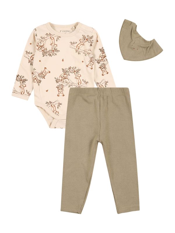 Fixoni Fixoni Комплект  светлобежово / охра / каки