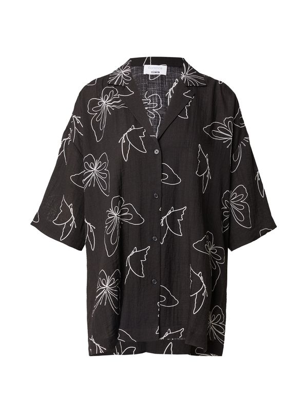 florence by mills exclusive for ABOUT YOU florence by mills exclusive for ABOUT YOU Блуза 'Break Time'  черно / бяло