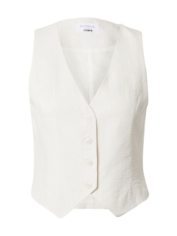 florence by mills exclusive for ABOUT YOU florence by mills exclusive for ABOUT YOU Мъжка елек за костюм 'Calendula'  мръсно бяло