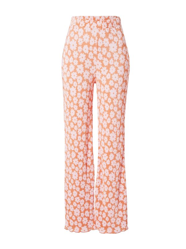 florence by mills exclusive for ABOUT YOU florence by mills exclusive for ABOUT YOU Панталон 'Rain Showers '  оранжево / бледорозово