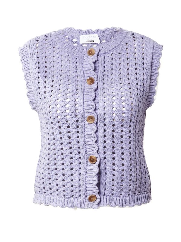 florence by mills exclusive for ABOUT YOU florence by mills exclusive for ABOUT YOU Плетена жилетка  лилав