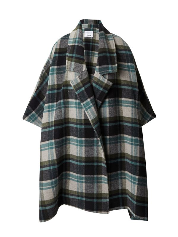 florence by mills exclusive for ABOUT YOU florence by mills exclusive for ABOUT YOU Преходно палто 'Mimi'  сиво-бежово / сив меланж / зелено / черно