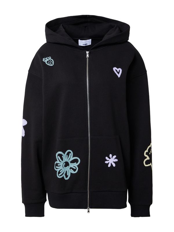 florence by mills exclusive for ABOUT YOU florence by mills exclusive for ABOUT YOU Суичъри с качулка 'Phoenix'  пастелно синьо / пастелно жълто / пастелно розово / черно