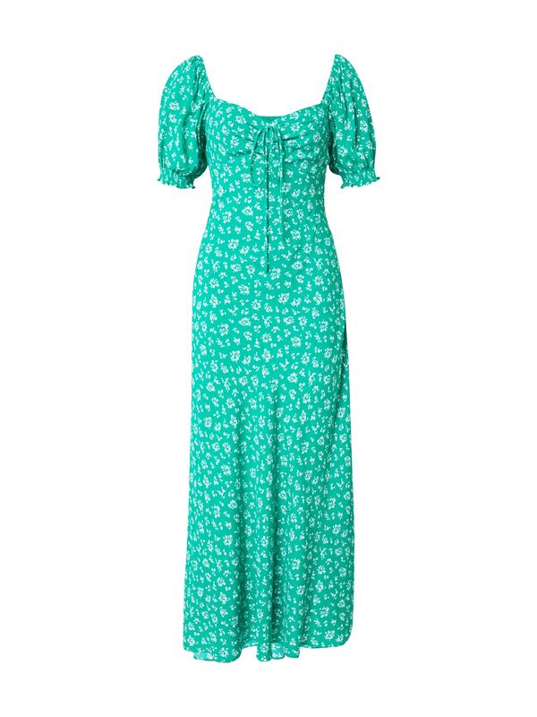 Forever New Forever New Рокля 'Stevie'  смарагдово зелено / бяло