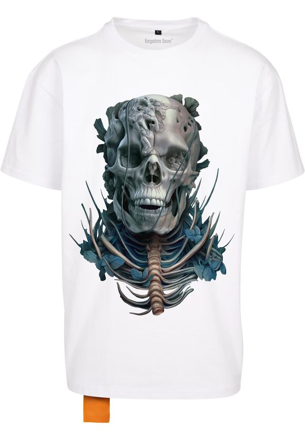 Forgotten Faces Forgotten Faces Тениска 'Eroded Heavy'  синьо / сиво / бяло