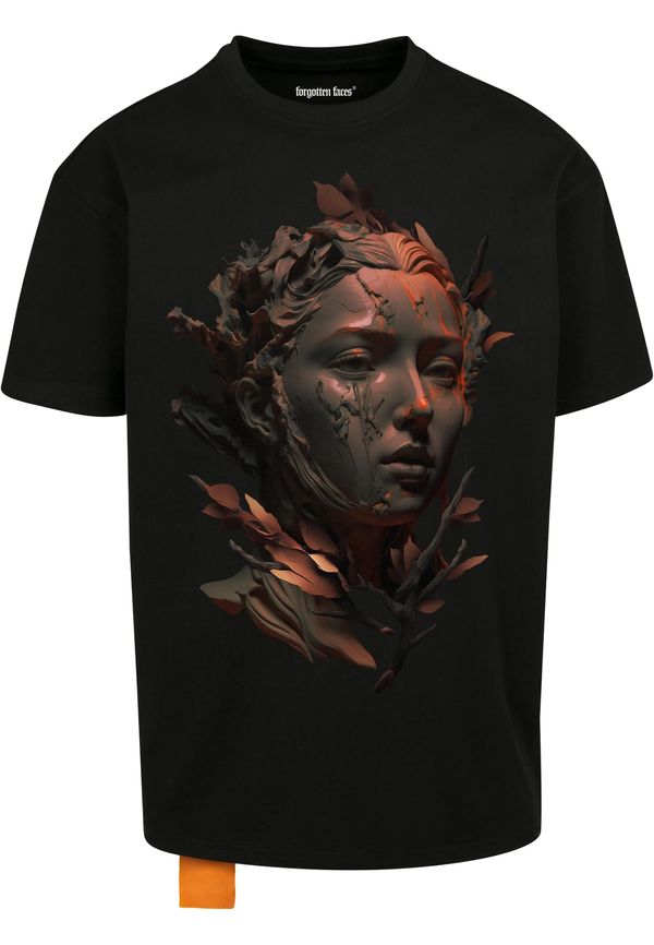 Forgotten Faces Forgotten Faces Тениска  сиво-кафяво / оранжево / черно