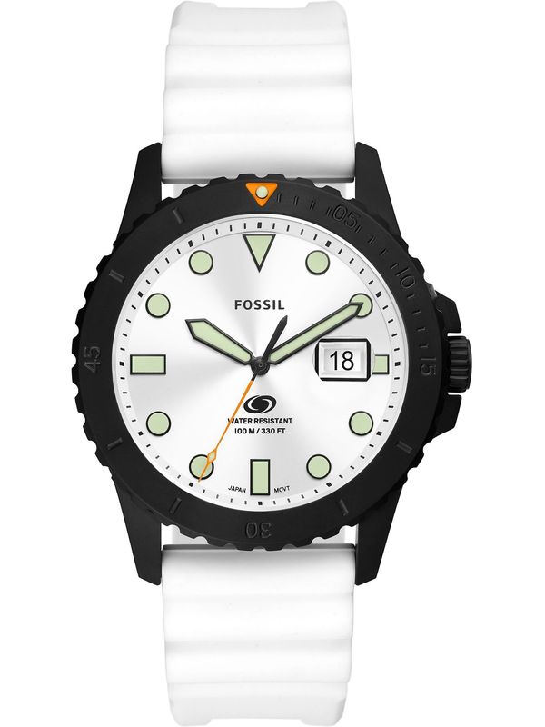 FOSSIL FOSSIL Аналогов часовник  пастелно зелено / черно / сребърно / бяло