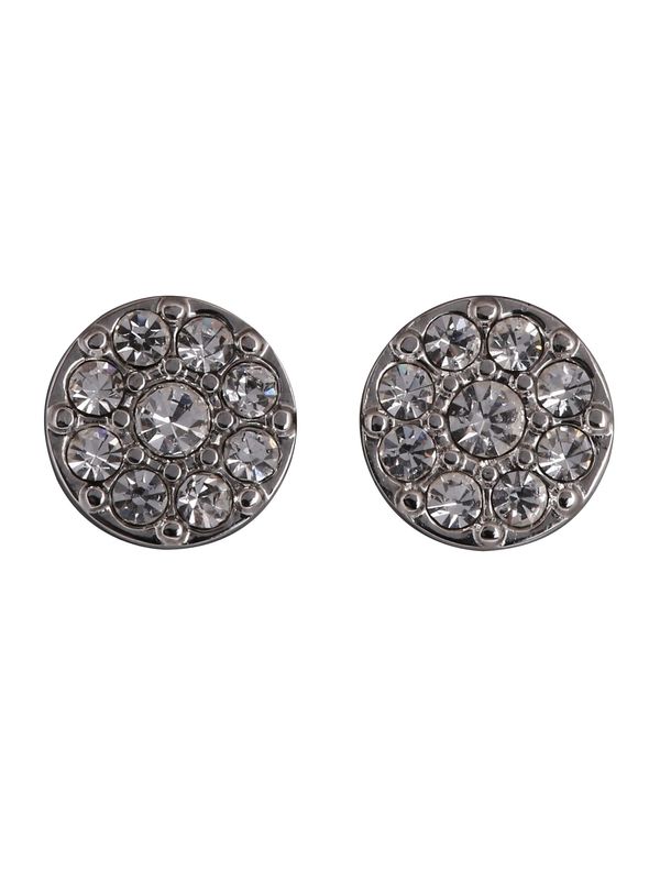 FOSSIL FOSSIL Обеци  сребърно / прозрачно