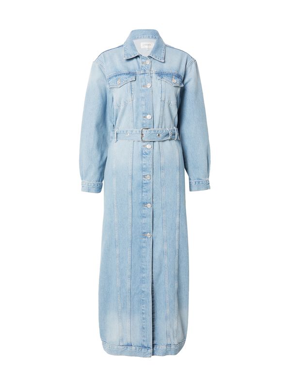 FRAME FRAME Рокля тип риза  син деним