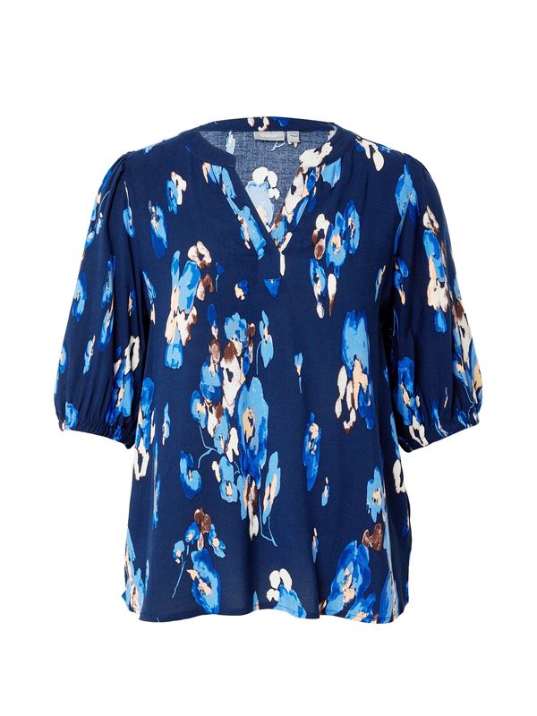 Fransa Fransa Блуза 'MERLE'  кремаво / светлосиньо / кафяво / виолетов