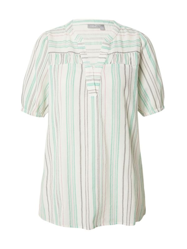 Fransa Fransa Блуза 'NADU'  кремаво / нефритено зелено / розово / черно