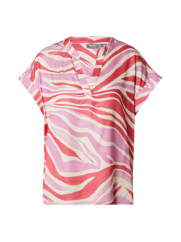 Fransa Fransa Блуза 'ZENA'  розово / еосин / бяло