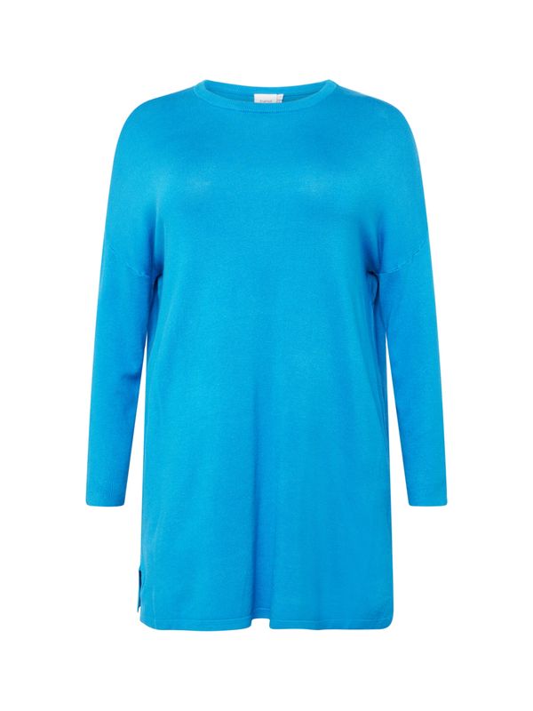 Fransa Curve Fransa Curve Пуловер 'BLUME'  лазурно синьо