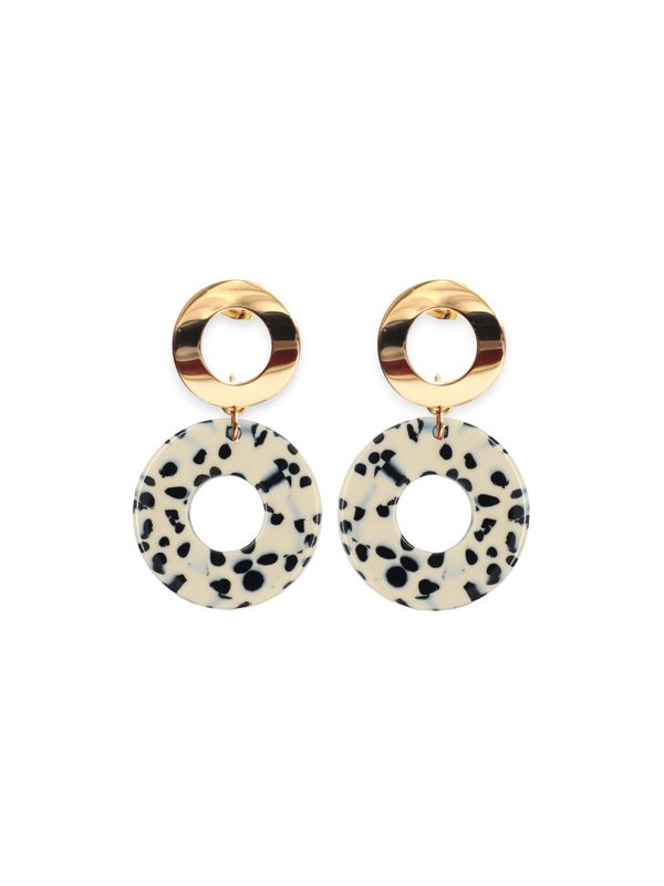 Fräulein Wunder Fräulein Wunder Обеци 'Adua'  бежово / злато / черно