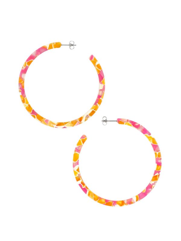 Fräulein Wunder Fräulein Wunder Обеци 'Anne '  бежово / жълто / розово