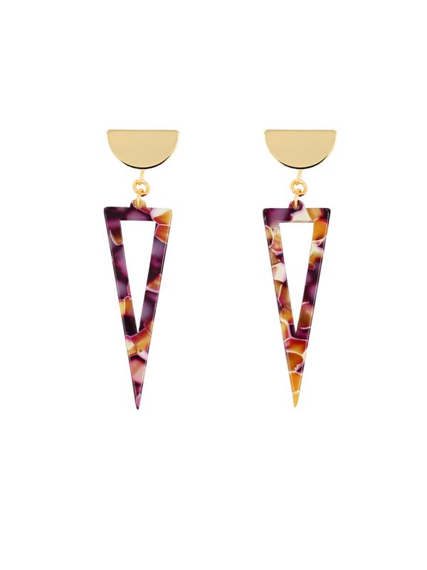 Fräulein Wunder Fräulein Wunder Обеци  злато / пъстро