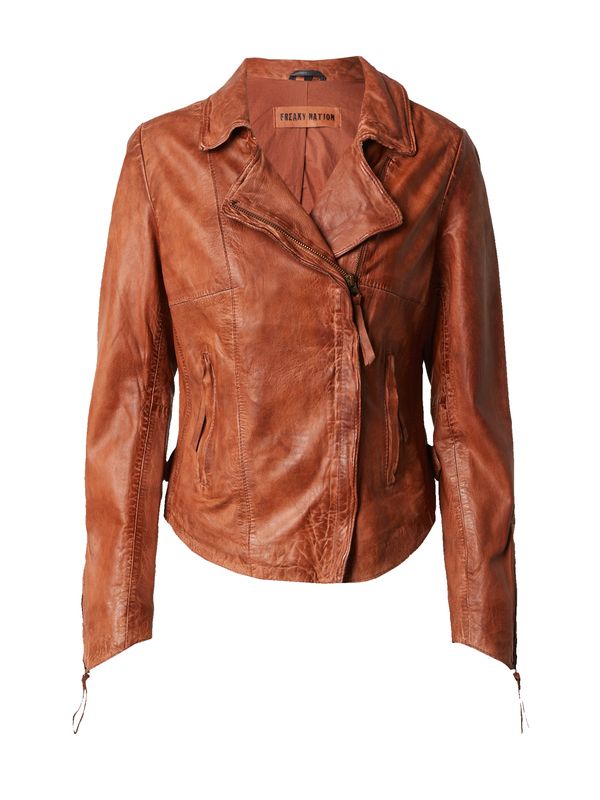 FREAKY NATION FREAKY NATION Преходно яке 'Ruby'  кафяво