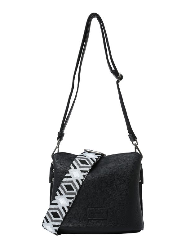 FREDsBRUDER FREDsBRUDER Чанта за през рамо  тъмносиво / черно / мръсно бяло