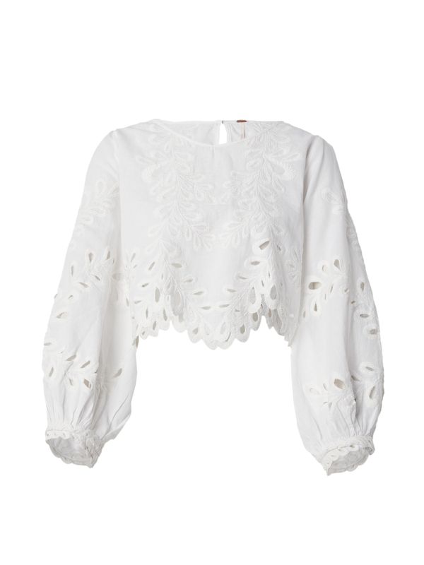 Free People Free People Блуза 'OLEANDER'  бяло