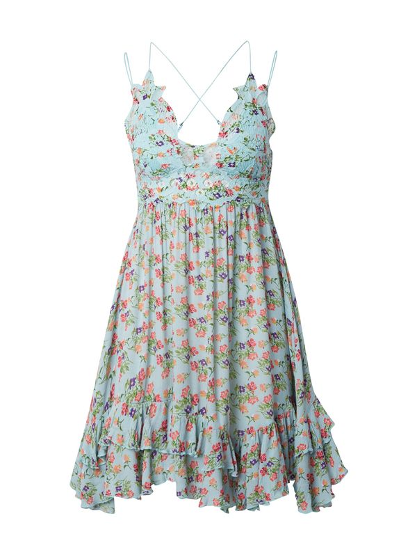 Free People Free People Лятна рокля 'ADELLA'  тюркоазен / маслина / тъмнолилаво