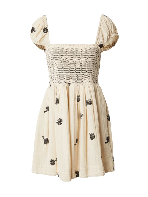 Free People Free People Лятна рокля 'TORY'  слонова кост / черно