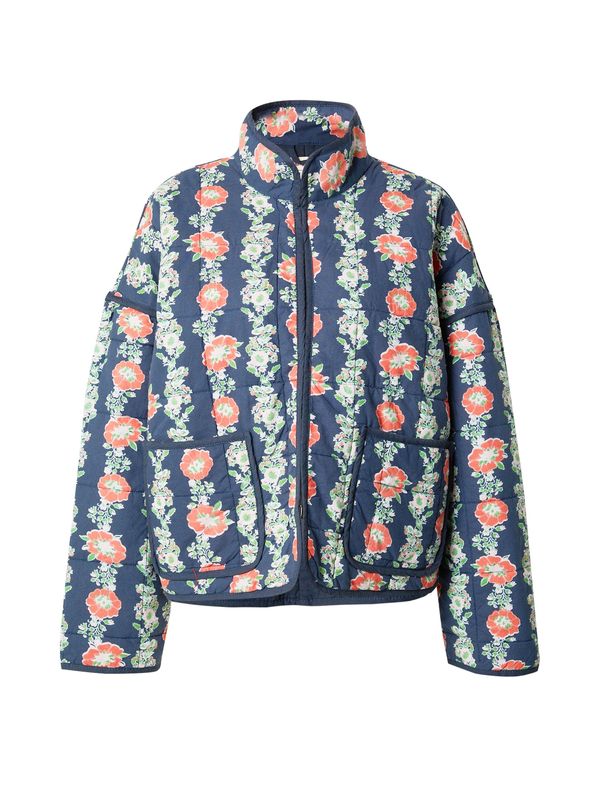 Free People Free People Преходно яке  нейви синьо / светлозелено / светлочервено / мръсно бяло