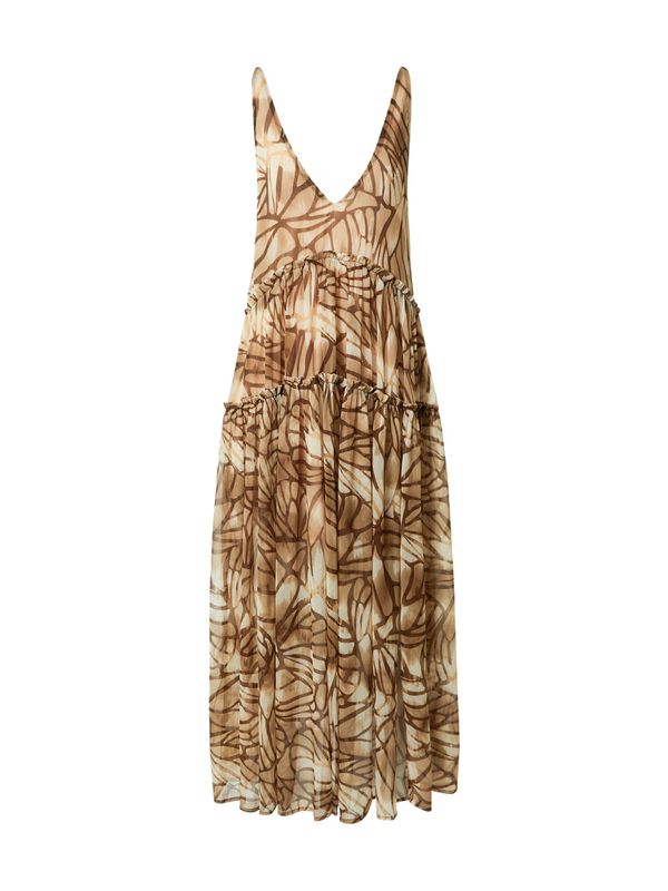 Free People Free People Рокля 'JULIANNA'  бежово / цвят "пясък" / кафяво