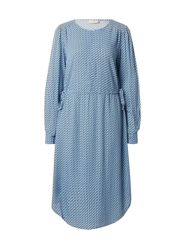 Freequent Freequent Рокля 'ADNEY'  светлосиньо / черно / бяло