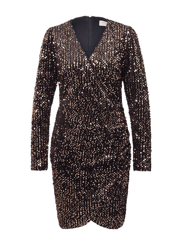 Freequent Freequent Рокля 'EVALY'  бронз / черно