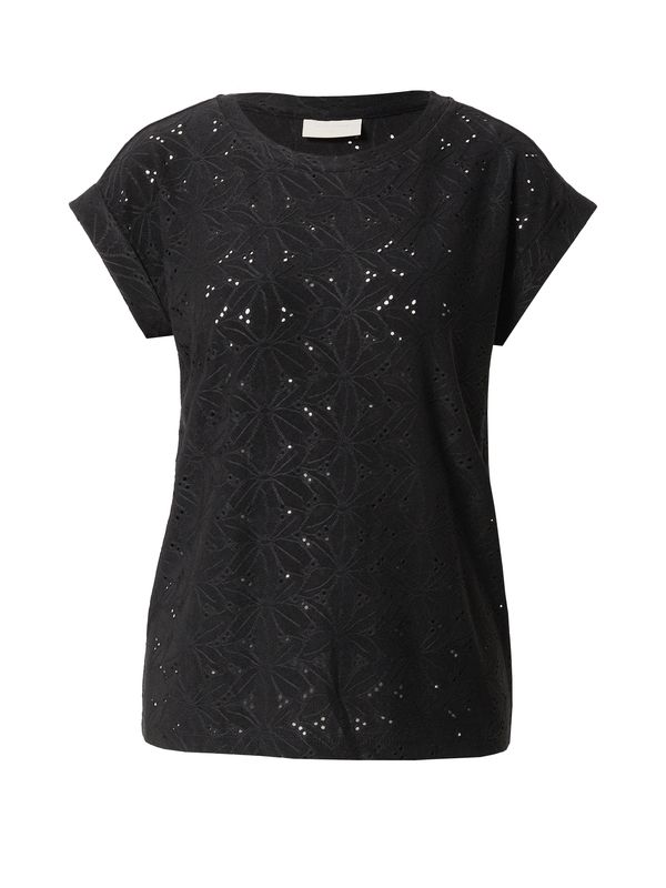 Freequent Freequent Тениска 'BLOND'  черно