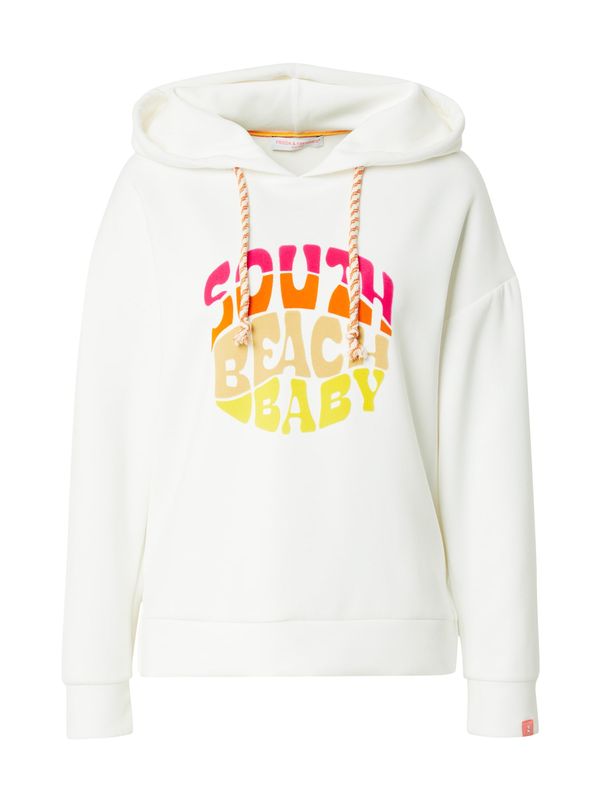 Frieda & Freddies NY Frieda & Freddies NY Суичър  жълто / оранжево / тъмнорозово / бяло