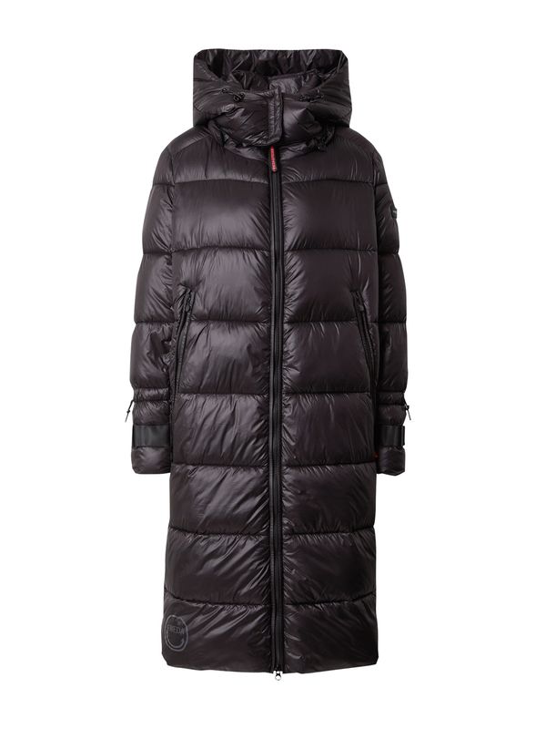 Frieda & Freddies NY Frieda & Freddies NY Зимно палто 'Deana'  сиво / черно