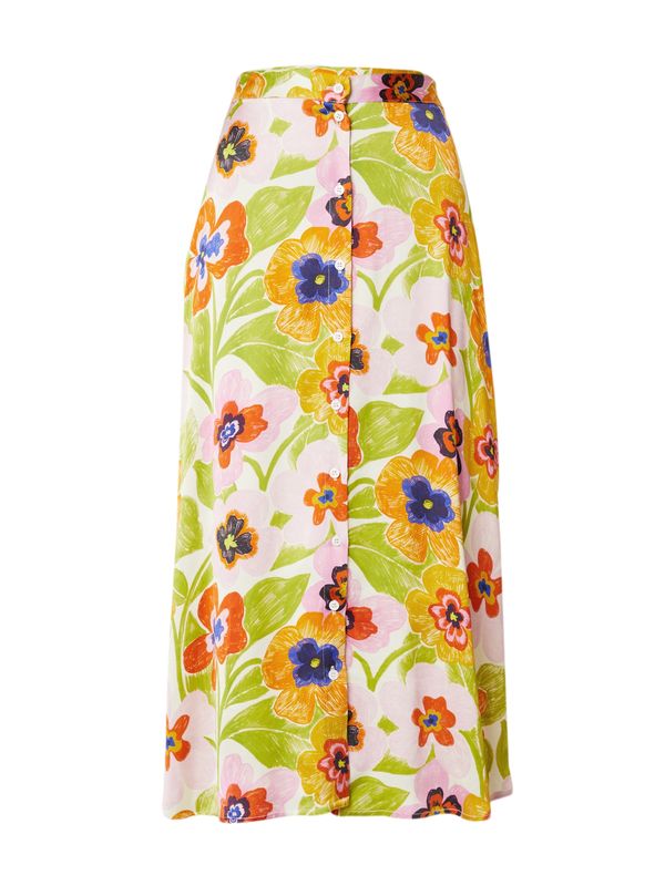 FRNCH PARIS FRNCH PARIS Пола 'CELLY'  кремаво / светлозелено / светлооранжево / бледорозово