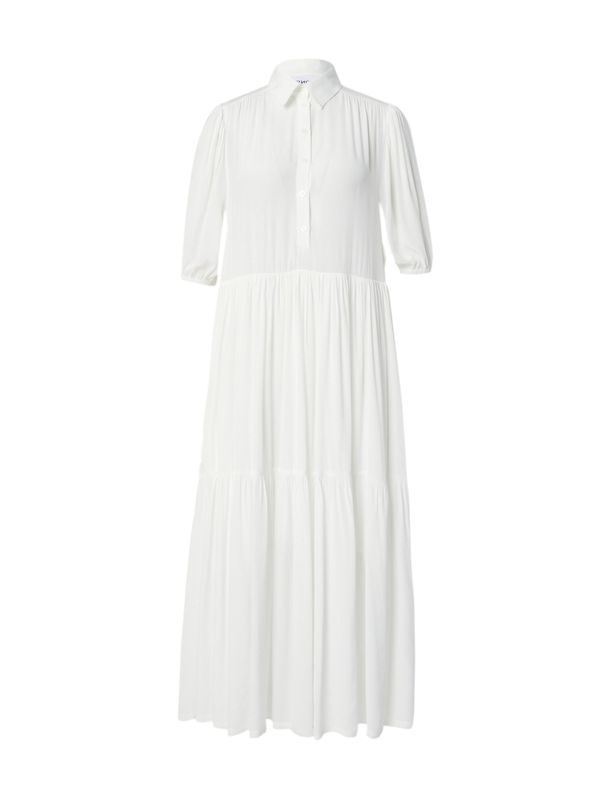 FRNCH PARIS FRNCH PARIS Рокля тип риза 'ELIF'  бяло