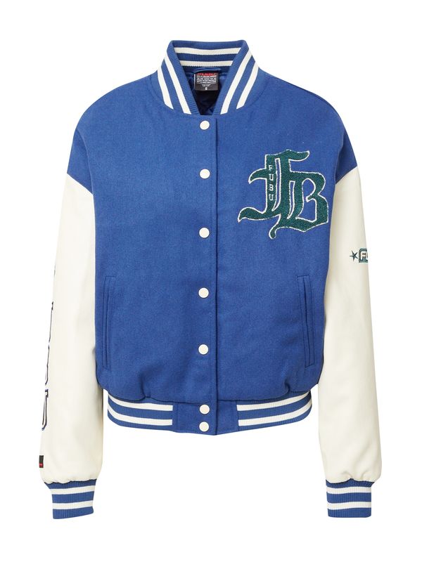 FUBU FUBU Преходно яке  тъмносиньо / тъмнозелено / бяло