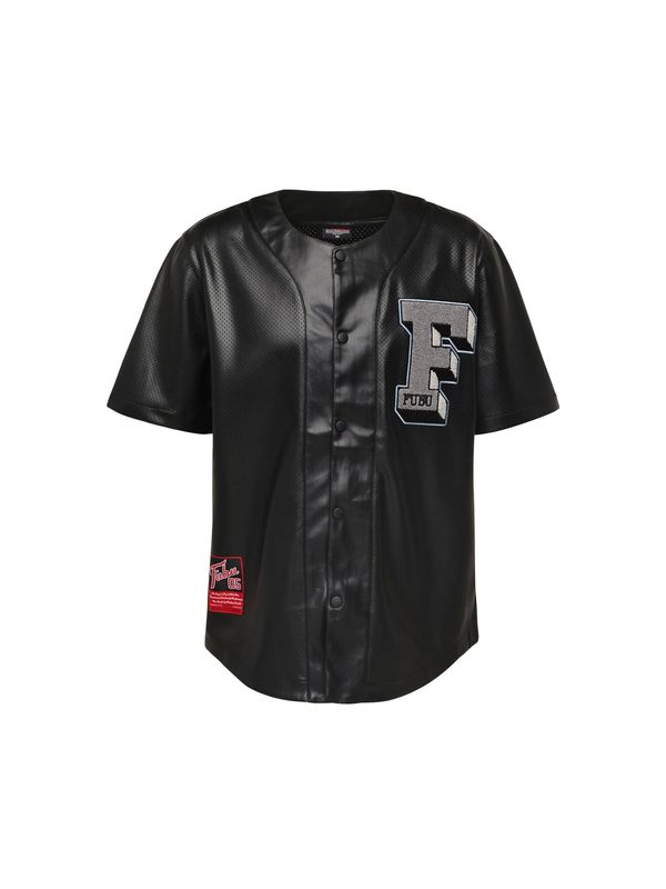 FUBU FUBU Риза  сиво / тъмночервено / черно / бяло