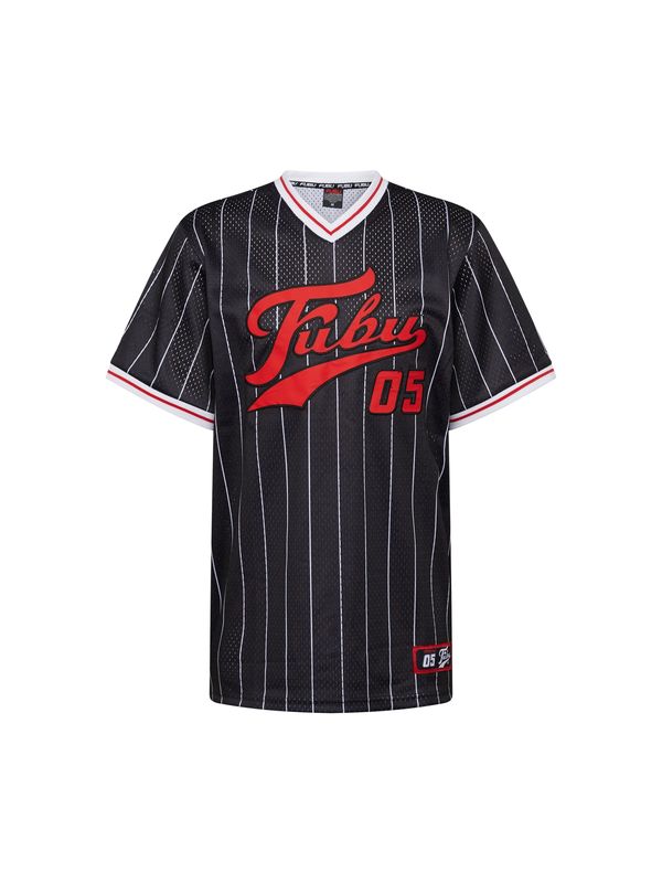 FUBU FUBU Тениска  червено / черно / бяло
