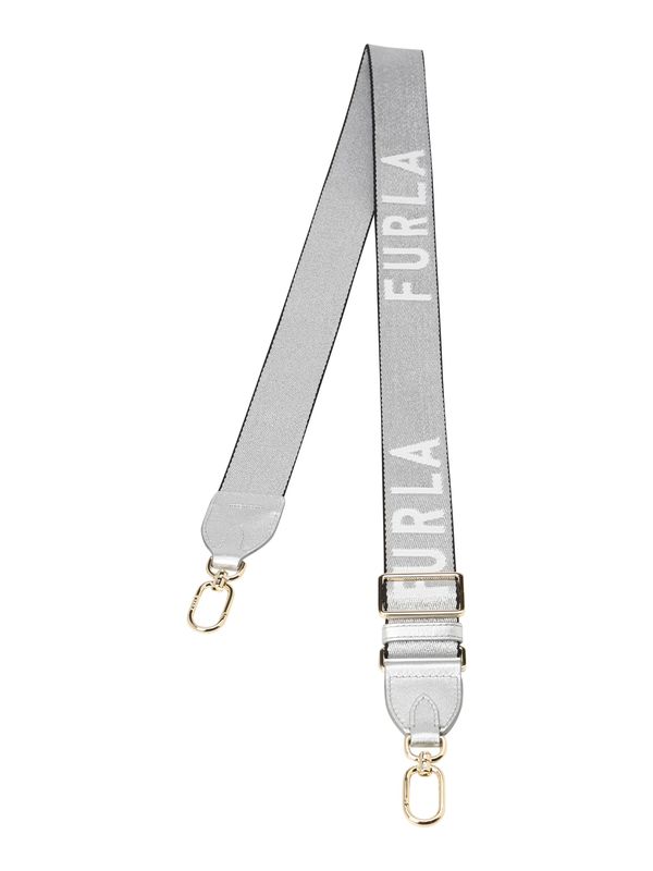 FURLA FURLA Аксесоари за чанти  сребърно / бяло