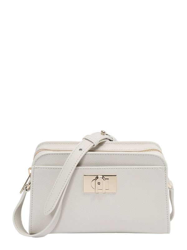 FURLA FURLA Чанта с презрамки '1927 MINI'  бял памук