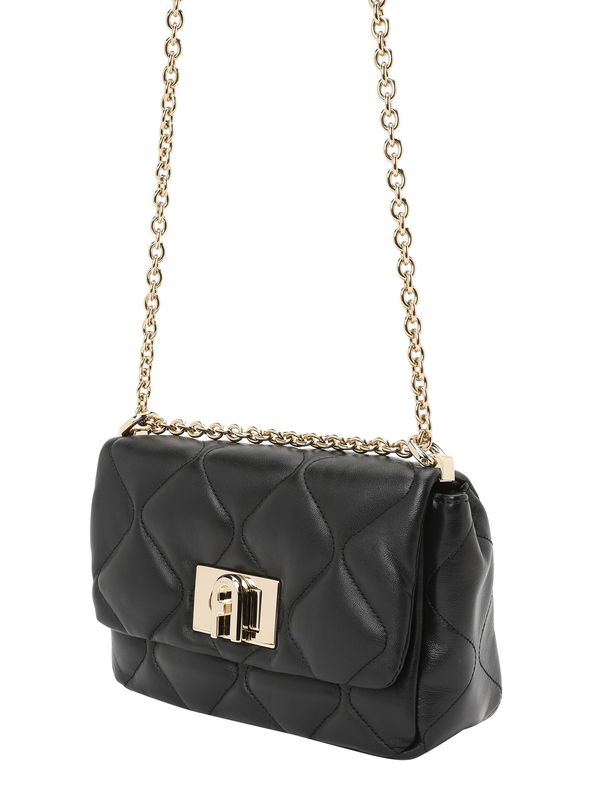 FURLA FURLA Чанта с презрамки '1927 MINI'  злато / черно