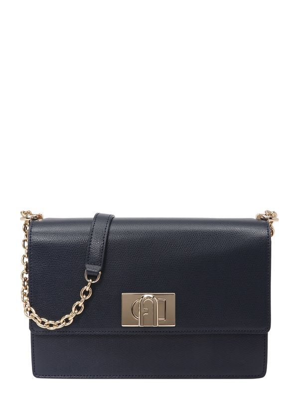 FURLA FURLA Чанта с презрамки '1927'  нейви синьо