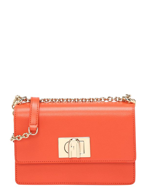 FURLA FURLA Чанта с презрамки '1927'  тъмно коралово