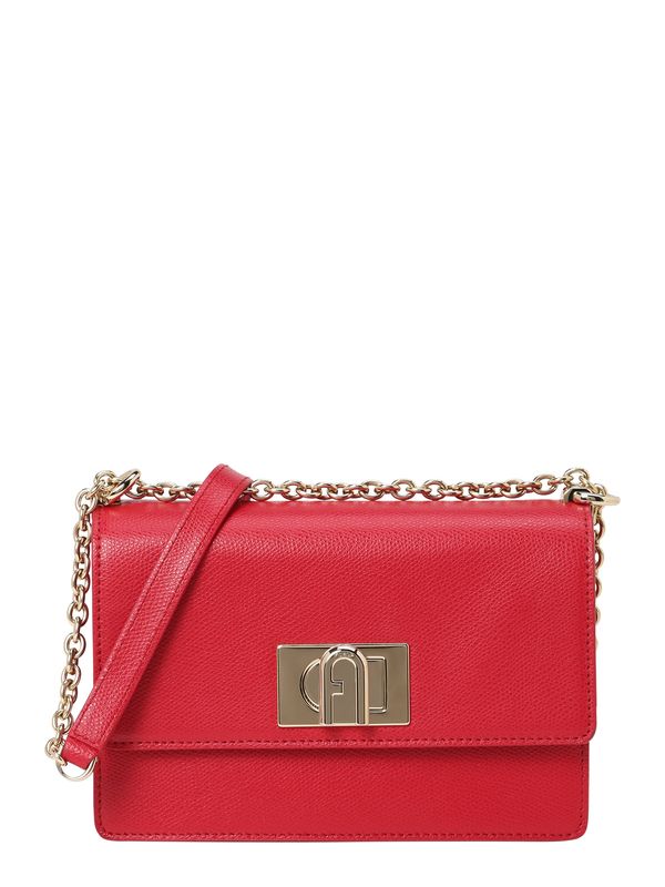 FURLA FURLA Чанта с презрамки '1927'  злато / червено