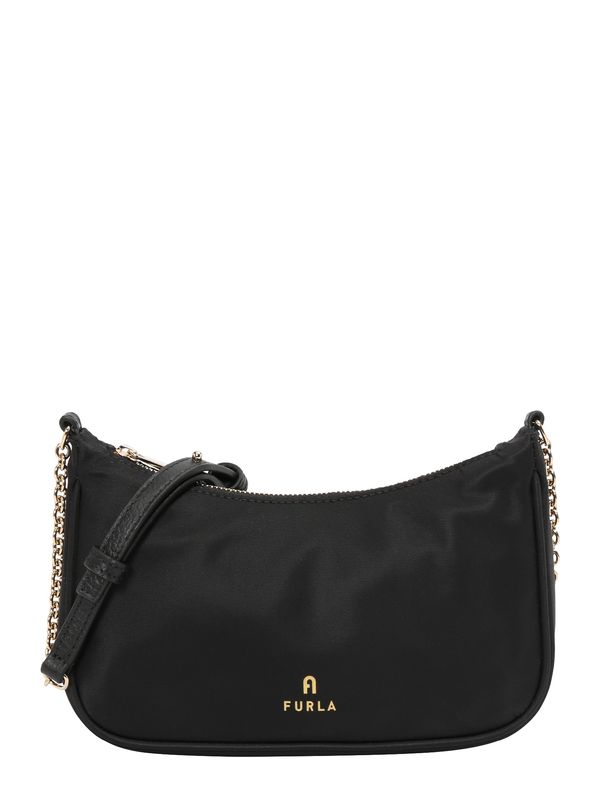 FURLA FURLA Чанта с презрамки 'CAMELIA'  злато / черно