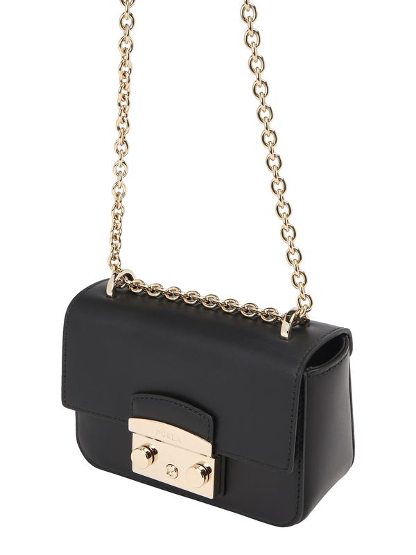 FURLA FURLA Чанта с презрамки 'METROPOLIS'  черно