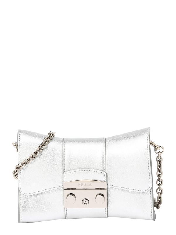 FURLA FURLA Чанта с презрамки 'METROPOLIS'  сребърно