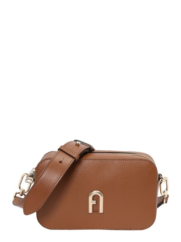 FURLA FURLA Чанта с презрамки 'PRIMULA MINI'  кафяво / злато