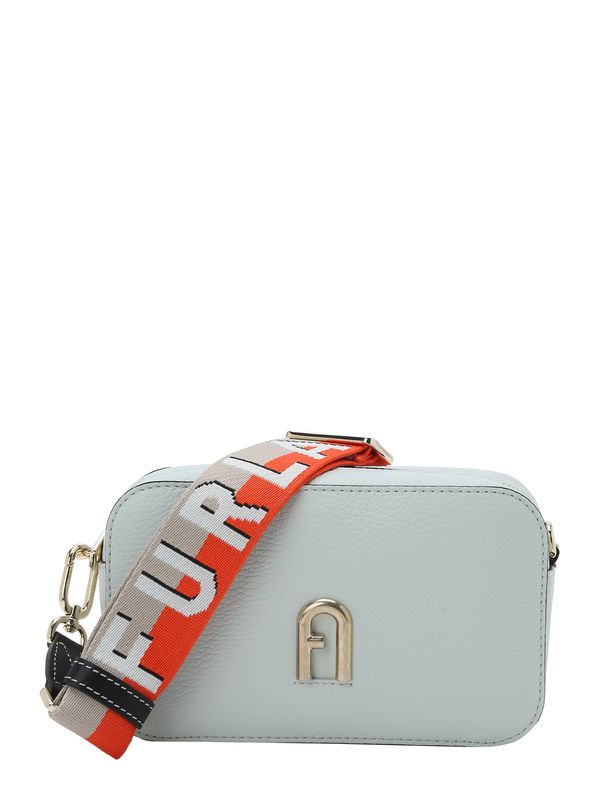 FURLA FURLA Чанта с презрамки 'PRIMULA MINI'  сиво / тъмнооранжево / черно / бяло
